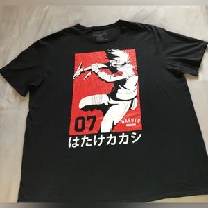 Naruto Shippuden Collection Graphic Men’s T-shirt Size 3XL